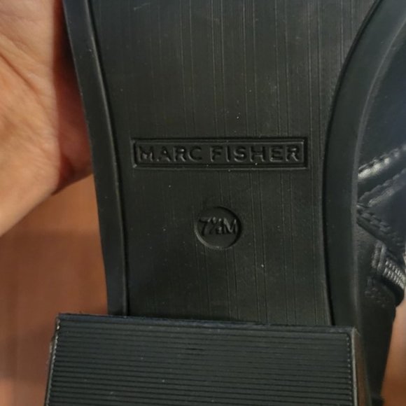 Marc Fisher women's leather knee-high boots - Picture 9 of 14